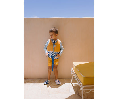 Short de Bain Stripes Blues & Beyond Monnëka précommande