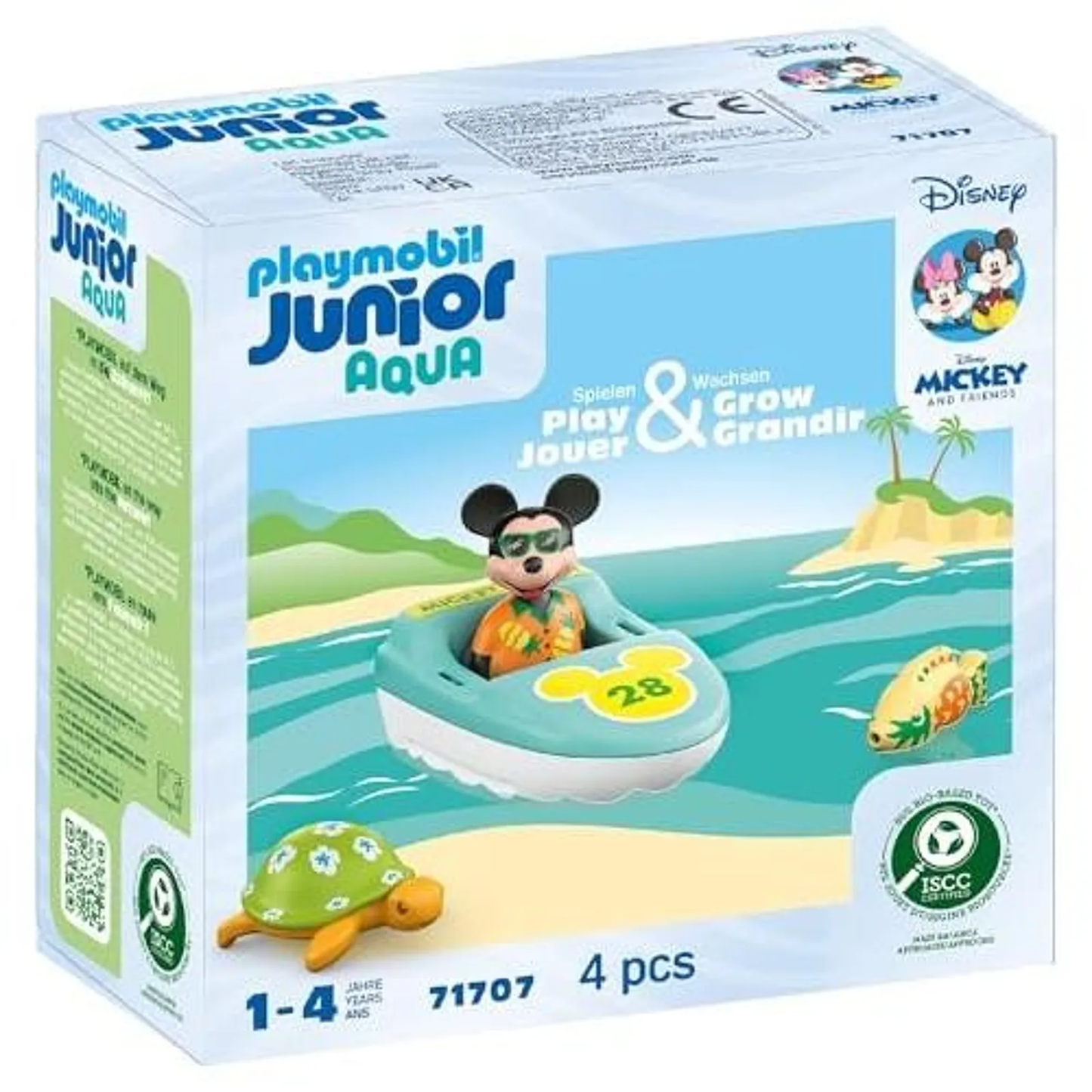 Playmobil 71707 Junior & Disney : Mickey avec Bateau