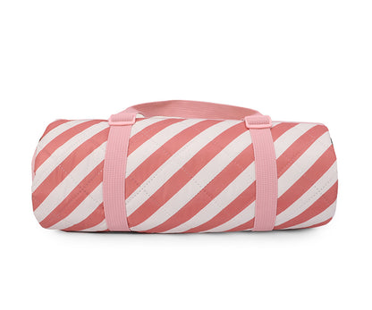 Couverture Pique-Nique Stripes Bloom & Blush Monnëka Précommande