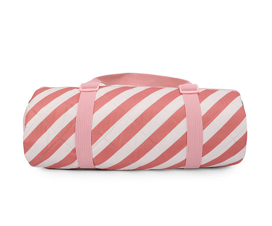 Couverture Pique-Nique Stripes Bloom & Blush Monnëka Précommande