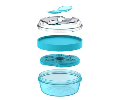 Boîte à lunch Turquoise N'ice Cup avec Couvercle Réfrigérant