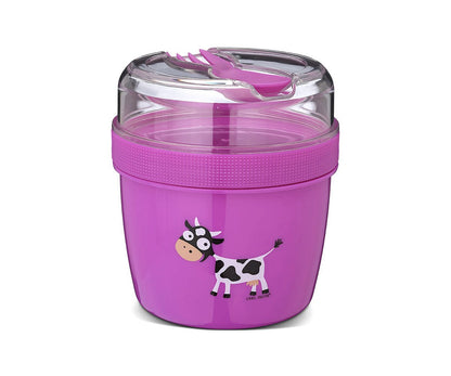 Boîte à Lunch Snack N'Ice Cup L Purple