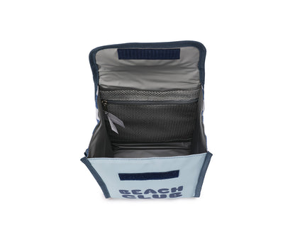 Sac à Goûter Isotherme Stripes Blues & Beyond Monnëka précommande