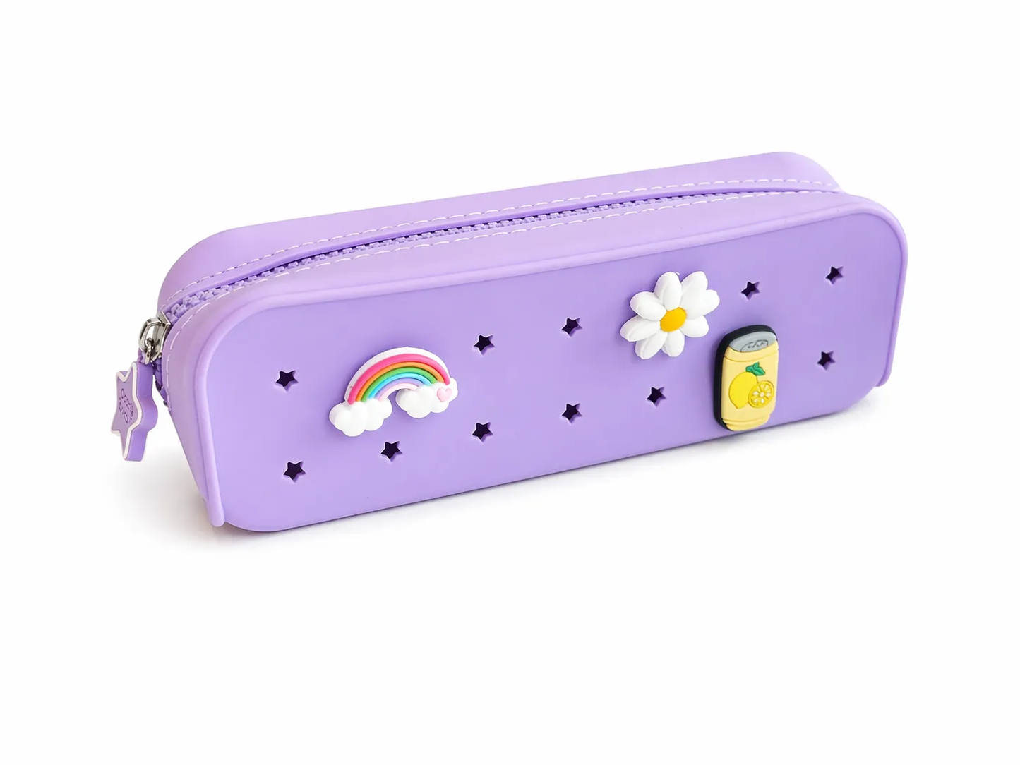 Personalized Perforated Silicone Pencil Case