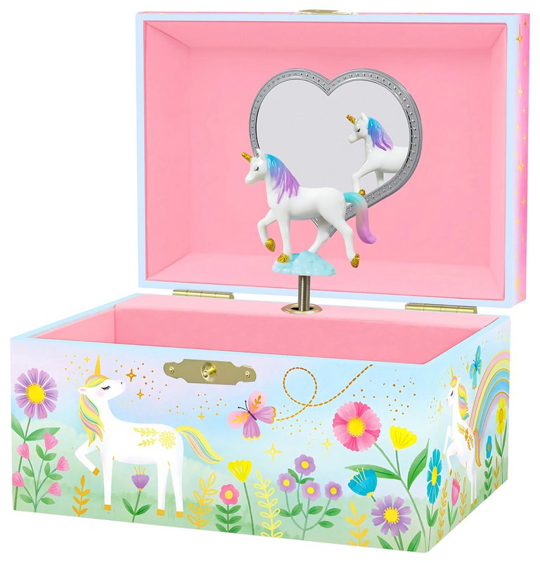 Boite à Musique Bijoux - Fleurs Licorne - Valse Des Fleurs
