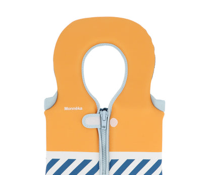 Gilet de Flottation et Apprentissage Stripes Blues & Beyond 1-2 ans Monnëka précommande