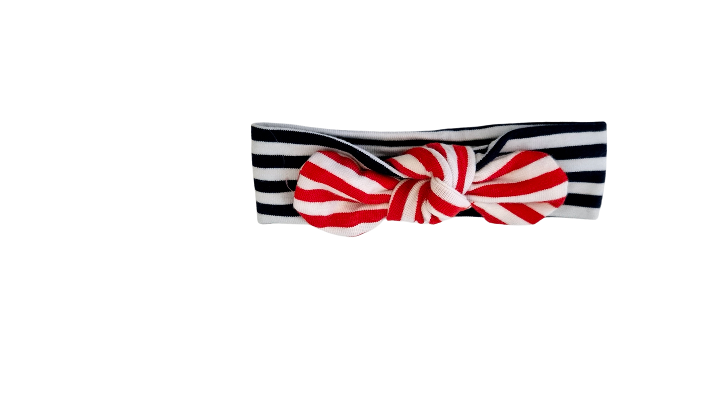 MALO bandeau bleu/blanc