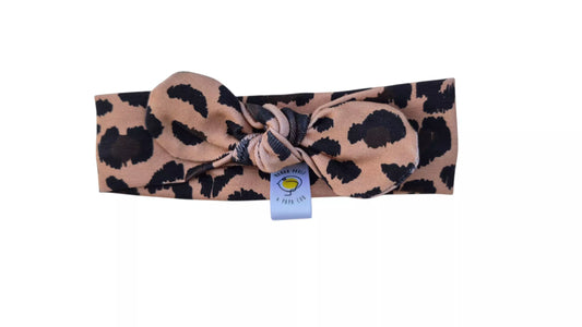 LEONARD bandeau leopard