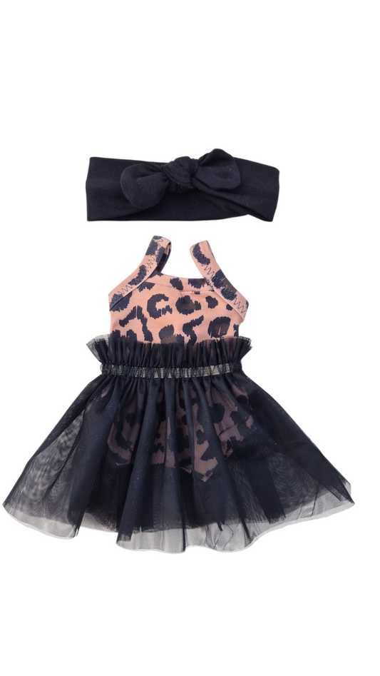 LEONARD body + tutu + bandeau noir