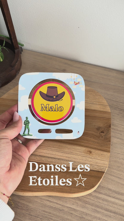 Tonie Plateforme décorative en bois pour Toniebox – personnalisable