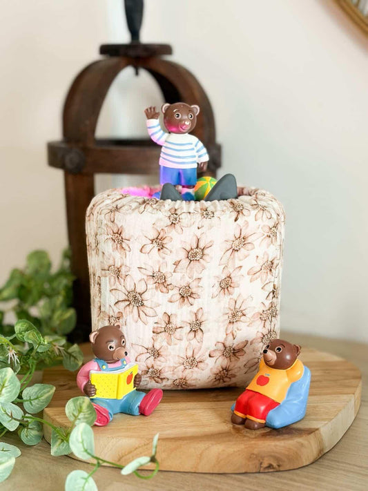 Housse tonibox 1 & 2 - double gaze fleur vintage