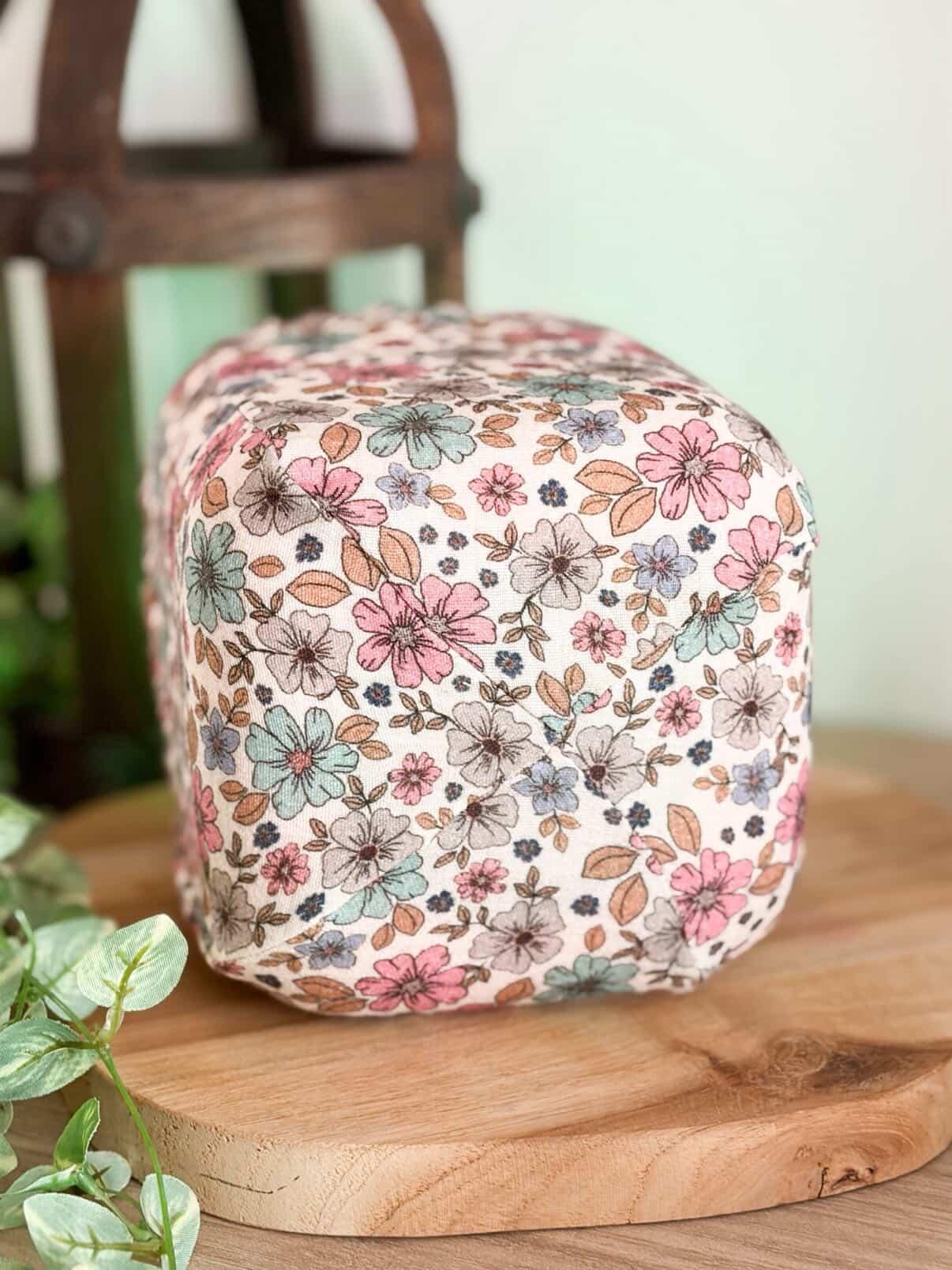 Housse tonibox 1 & 2 - double gaze fleuri rose & bleu