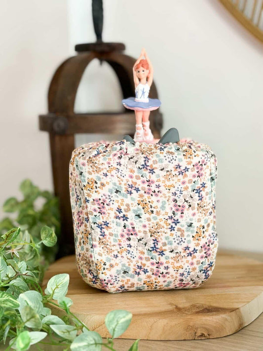 Housse tonibox 1 & 2 - double gaze fleur violette