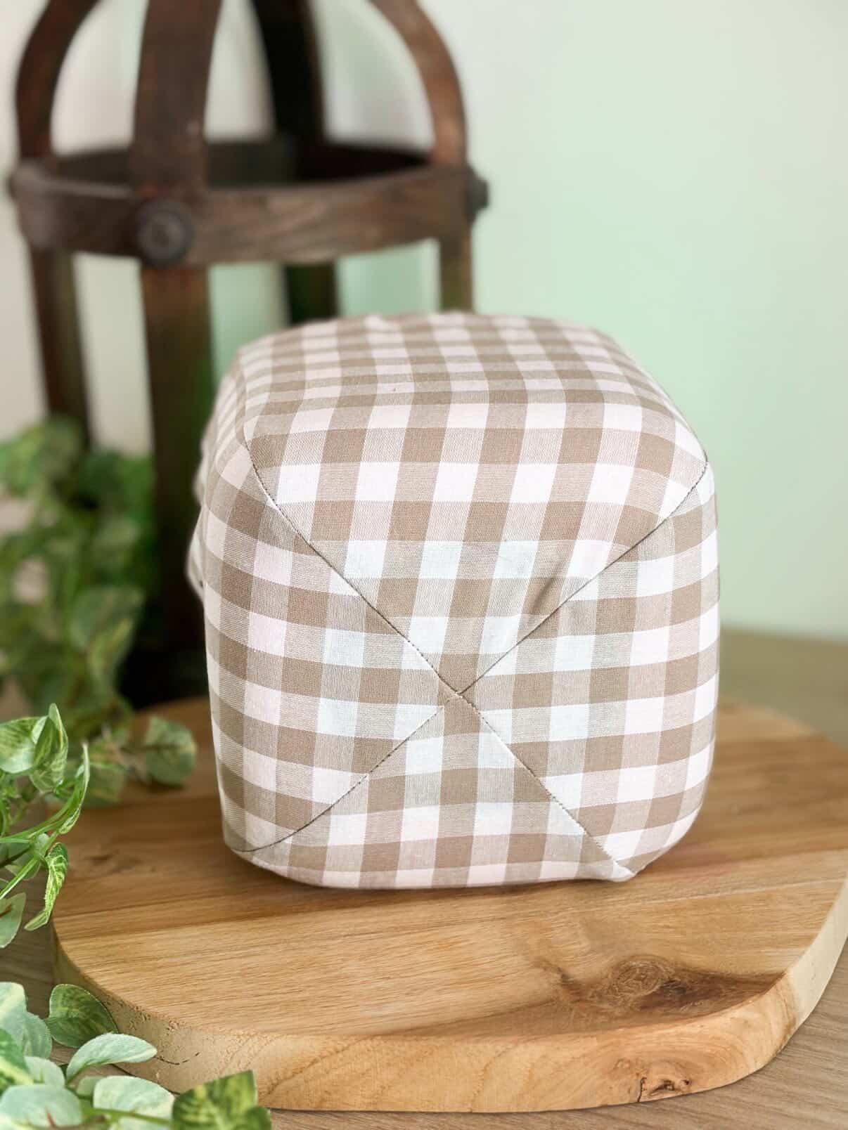 Housse tonibox 1 & 2 - vichy beige