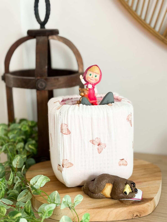 Housse tonibox 1 & 2 - double gaze papillon