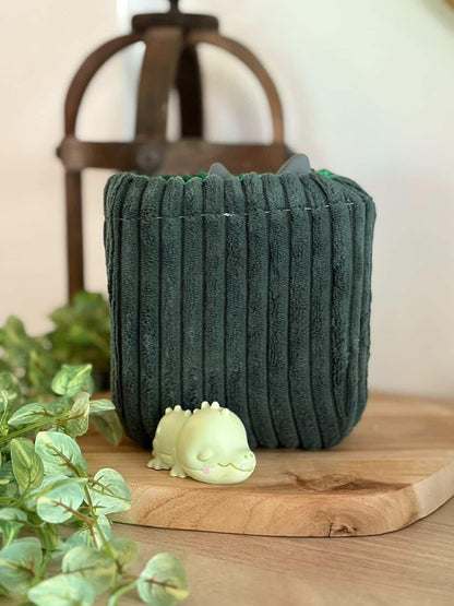 Housse tonibox 1 & 2 - velours grosse côte vert foncé