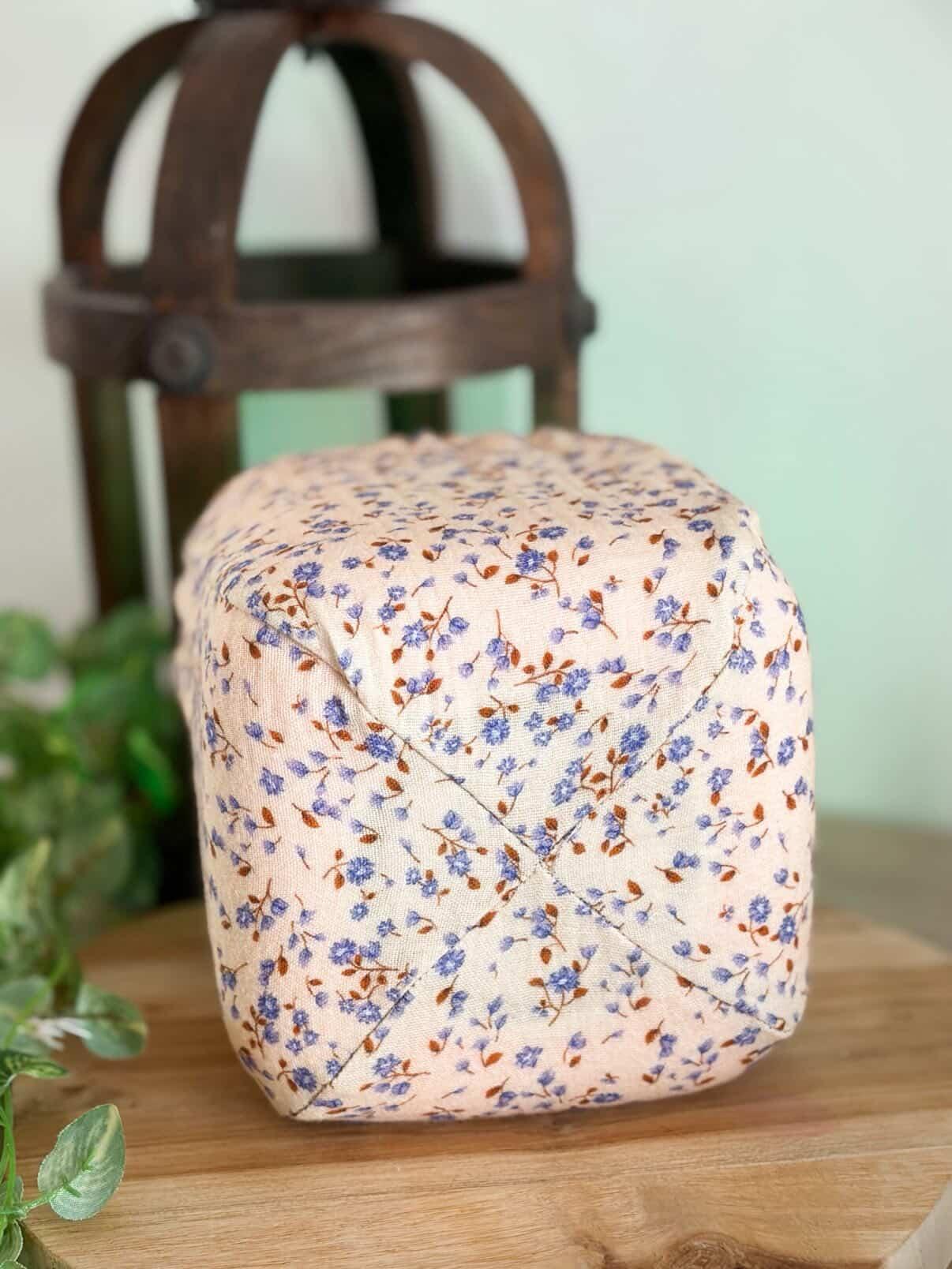 Housse tonibox 1 & 2 - double gaze fleur bleu